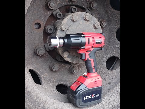 Гайковерт ударный аккумуляторный бесщеточный YATO квадрат- 1/2", Li-Ion 18 В, 3 Ач, 700 Нм + кейс (YT-82806) Гайковерт ударный аккумуляторный бесщеточный YATO квадрат- 1/2", Li-Ion 18 В, 3 Ач, 700 Нм + кейс (YT-82806)