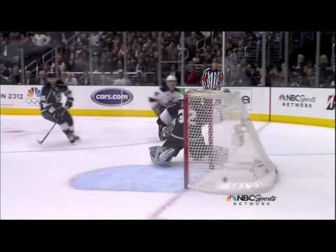 Adam Henrique goal. New Jersey Devils vs LA Kings Stanley Cup Game 4 6/6/12 NHL Hockey