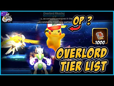 Best Overlord Pokémon for 1000 Fire Books! Tier List - Pokeland Legends