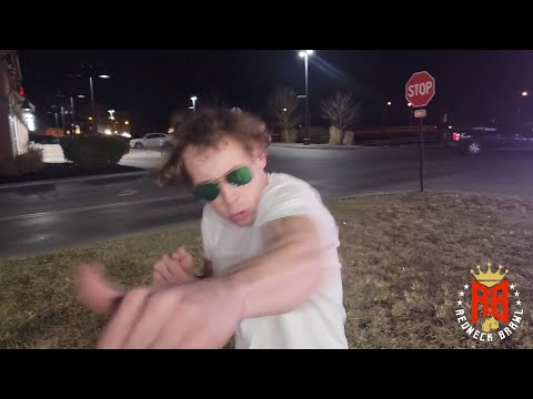 Crocodile Grundy vs. rapper Halliday!  Who will win this match?