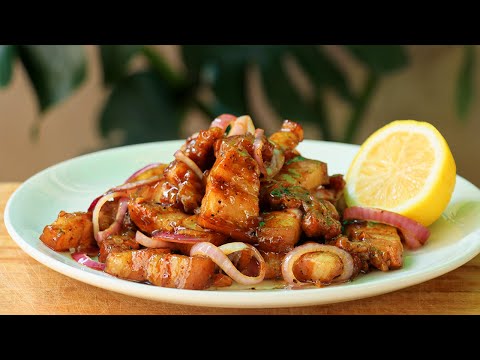Best and Simplest Pork Belly Recipe | The Simplest Way To Cook Pork Belly At Home