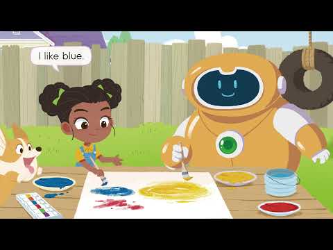 Let's Smile Starter Unit 2 Story - What color is it?