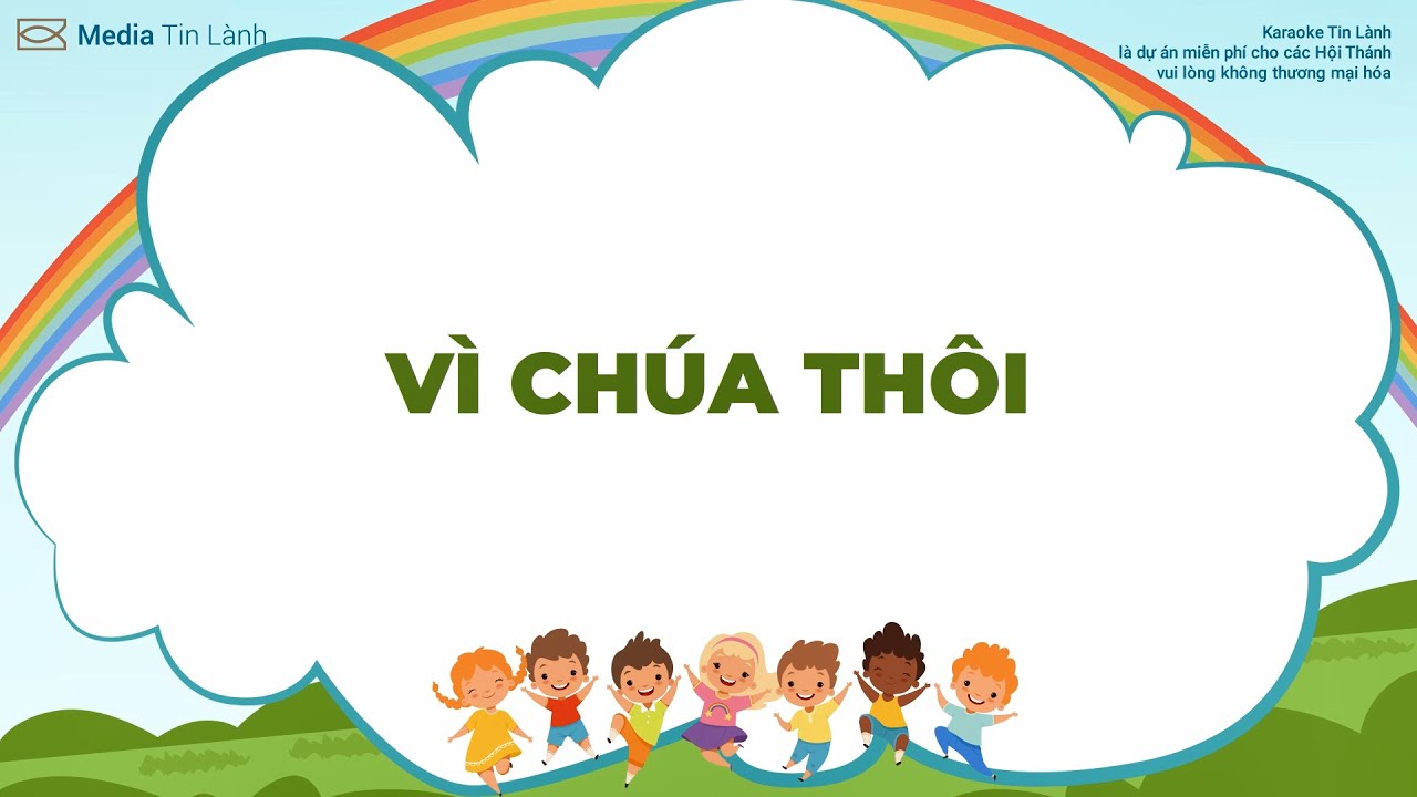 BEAT - Vì Chúa Thôi - Tiếng Hát Chiên Thơ số 097 - Karaoke Tin Lành