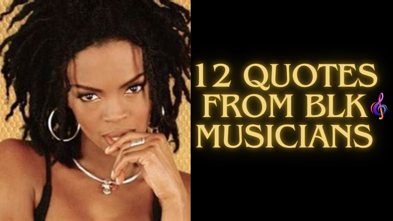 Voices of Rhythm: 12 Inspirational Quotes from Black Musicians PT2