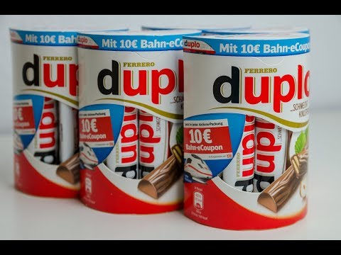 Hanuta & Duplo: 10 Euro Bahn-Gutschein einlösen