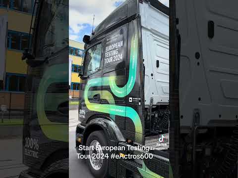 Video bij: Europese Mega Trip met de eActros 600