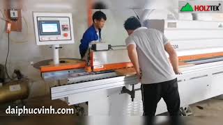 HOLZTEK. MÂY DÁN CẠNH TỰ ĐỘNG 6 Chức Năng dán Không thấy đường Line