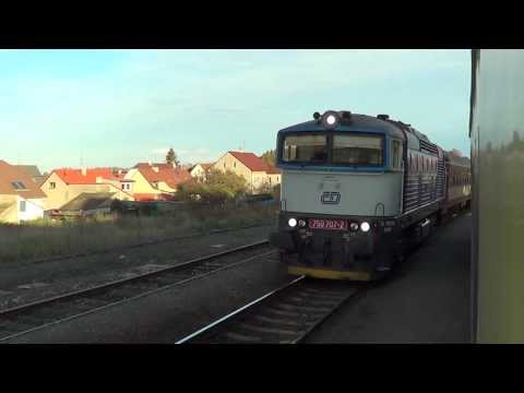 Průjezd Brejlovce 750.707 na R 1292 - Unhošť, 29.10.2013