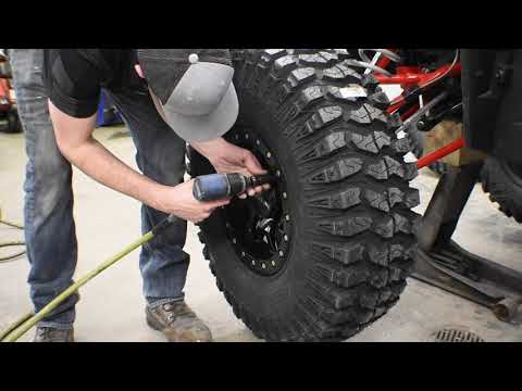 Turbo RZR 4 Seater Gets 32\" Sedona Rock-A-Billy Tires on RaceLine Beadlocks!