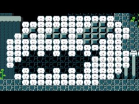 Throughout The Big Beast's Bones by Pumpkin Pi - SUPER MARIO MAKER - No Commentary Gameplay 1AI