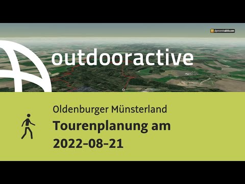 Tourenplanung am 2022-08-21