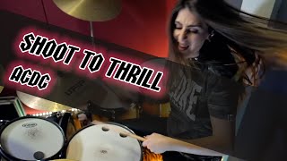 AC/DC - Shoot to Thrill (Drum cover by Elisa Fortunato)