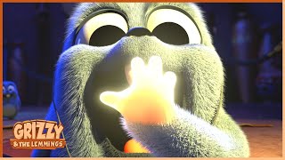 Illuminated Lemmings | Grizzy & the lemmings (Clip) | 🐻🐹 Cartoon for Kids
