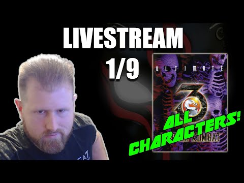 Ultimate Mortal Kombat 3 (Arcade) - Speedrun - ALL CHARACTERS!