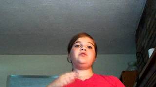 melissa singing sing sing sing