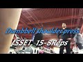 어깨운동 친구따라 가는대로. 5월 8일 Shoulder training