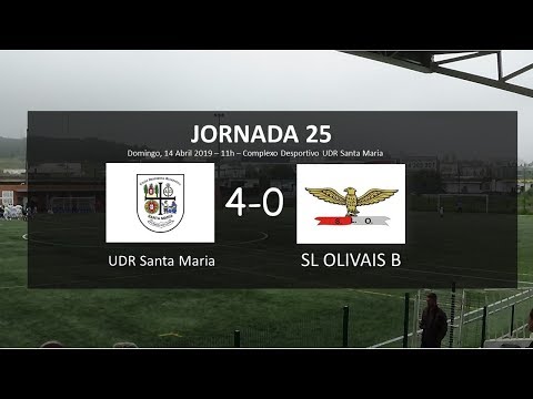 Jornada 25: UDR Santa Maria B - SL Olivais B