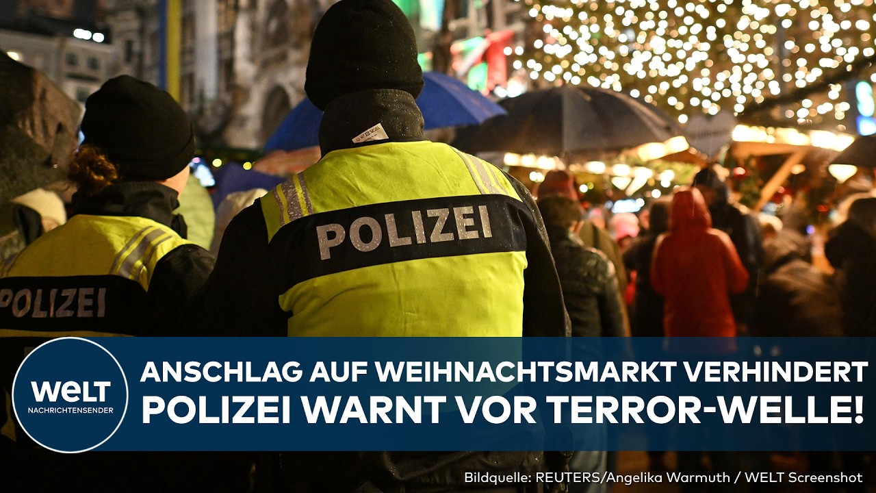 DINGOLFING: Beginn von Terror-Welle?! Polizei warnt nach verhinderten Anschlag auf Weihnachtsmarkt