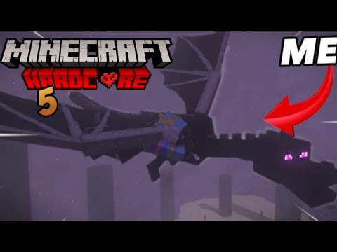 Decepi Minecraft - I became THE ENDER DRAGON In Minecraft Hardcore Survival | Minecraft Hardcore Episode 5 |