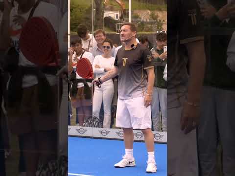 Jannik Sinner and Francesco Totti will compete in Padel at the 2023 Internazionali BNL d'Italia.