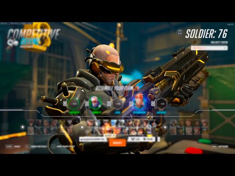 GALE CARRY SOLDIER 76 - 39 ELIMS! OVERWATCH 2 SEASON 9 TOP 500