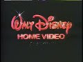 1986 Walt Disney Home Video Presents Logo No Sorcerer Mickey Mouse