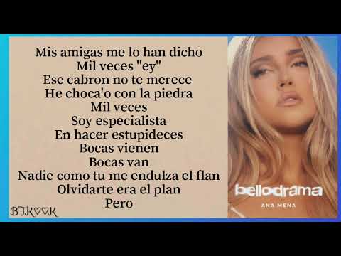 Ana Mena - Llorando en la disco (Easy Lyrics)