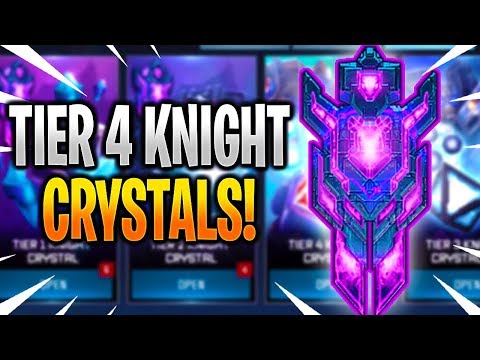 Tier 4 Knight Crystal Opening! - Transformers: Forged To Fight