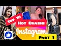 Top 10 Instagram Hot Bhabhi !! Part 1!! Desi Bhabhi ! Sexy Bhabhi !! New Instagram Trand !!