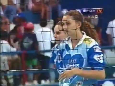 Superliga 96/97 - Leites Nestlé x JC Amaral Recra (Semi final - Jogo 3) - Vôlei Feminino