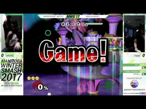 MWS2017 - Off3nse vs. Flame - Melee Singles Bracket