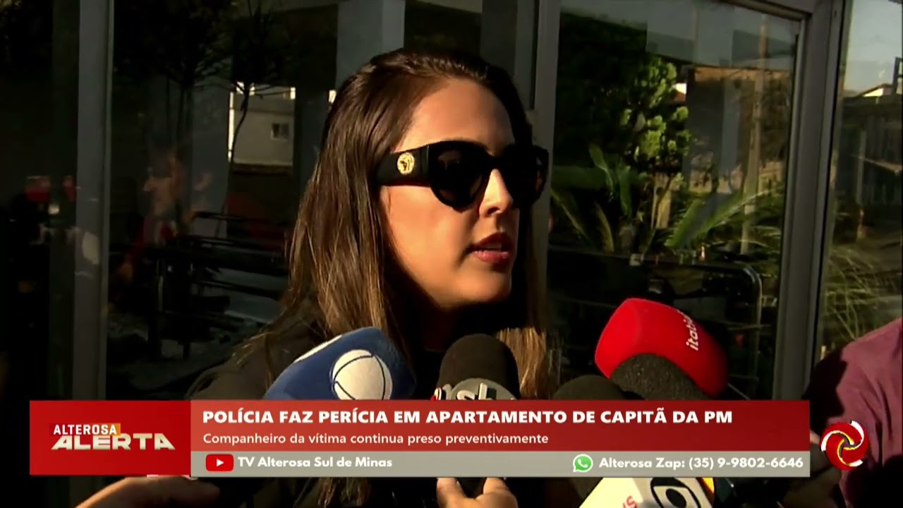 Polícia faz perícia no apartamento da capitã da PM assassinada