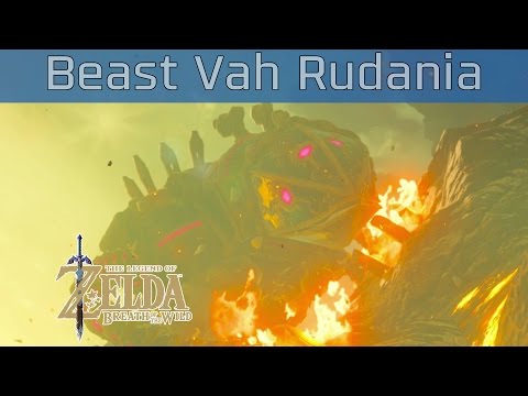 The Legend of Zelda: Breath of the Wild - Divine Beast Vah Rudania Walkthrough [HD 1080P]
