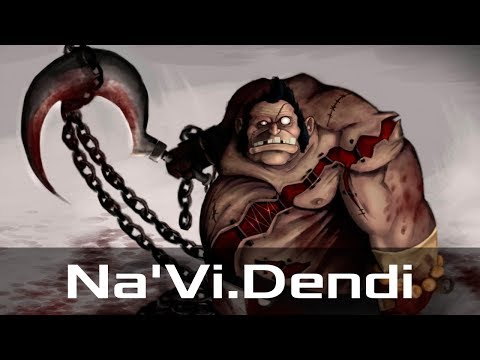 NaVi.Dendi - Pudge, Mid Lane (Jul 2, 2017) | Dota 2 patch 7.06 gameplay