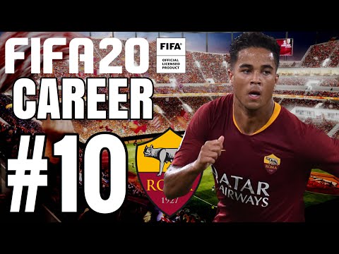 FIFA 20 Roma Career Mode Gameplay Part 10 - TOP SCORER!