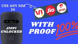 Unlock the JioFi 540 & 541 || JioFi unlock use any SIM card || 100% Working || without any issue.