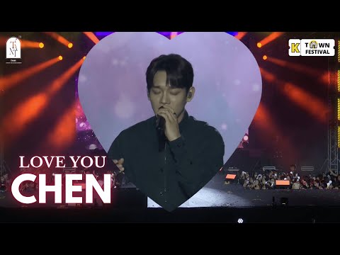 CHEN 첸 'LOVE YOU' LIVE Stage Performance at K-TOWN Festival 2.0