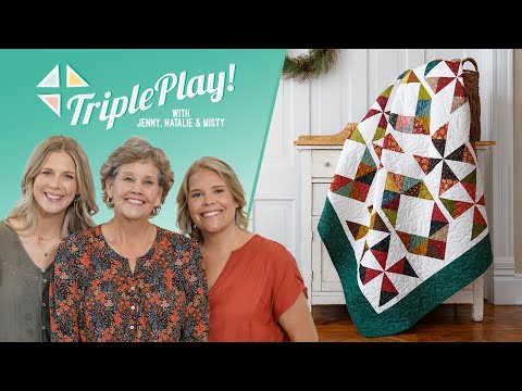 Triple Play: How to Make 3 NEW Clearly Perfect Quilts - Free Quilting Tutorial