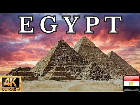 4K VIDEO FLYING OVER Egypt BEST PLACES TO VISIT