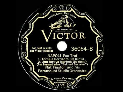 1932 Nat Finston - Napoli (Come Back To Sorrento) (instrumental)