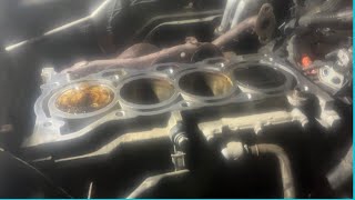 Part 1. 2010-15 Prius Head gasket repair. Disassembly.