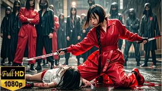 【功夫电影】全家被黑幫殺害，女孩怒氣爆發成為最強高手，雙刀怒砍黑幫100人！！| Kung Fu | 功夫 | 動作片| 城寨英雄 | 陈展鹏 | 胡定欣