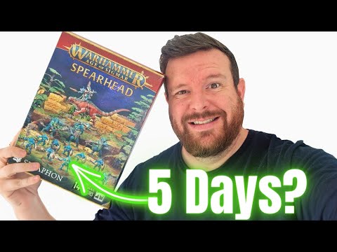 Can I Build and Paint an Army in only 5 Days?