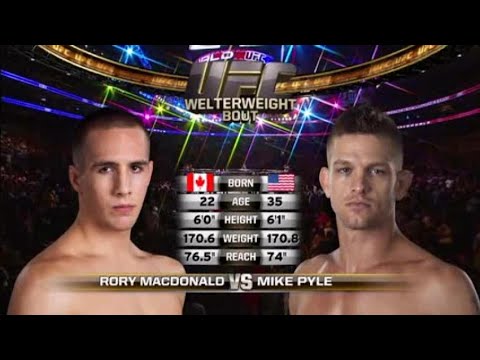 Rory MacDonald vs Mike Pyle full fight