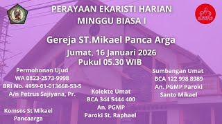 Download lagu PERAYAAN EKARISTI HARIAN,  JUMAT  16 JANUARI 2026 PUKUL 05.30 WIB mp3