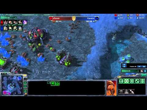 SC2 xRaven vs Kenshin ZvP