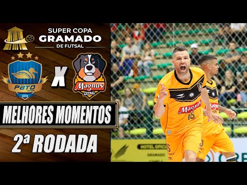 Melhores Momentos Pato X Magnus | 2ª Rodada | Super Copa Gramado de Futsal 2023 (28/02/2023)