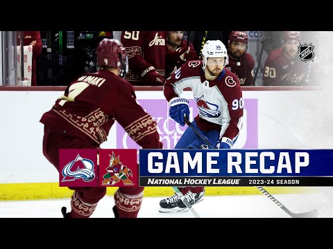 Avalanche @ Coyotes 11/30 | NHL Highlights 2023