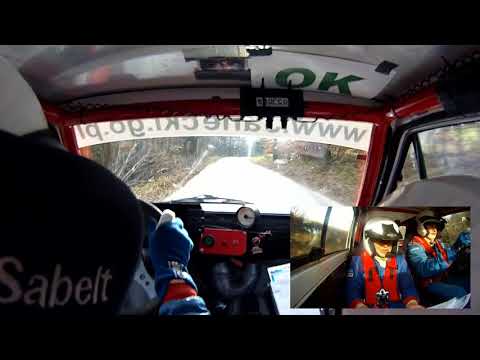 43 Cieszyńska Barbórka - W.Janecki / M. Śladowski - Fiat 126p - OS 4 Cisownica