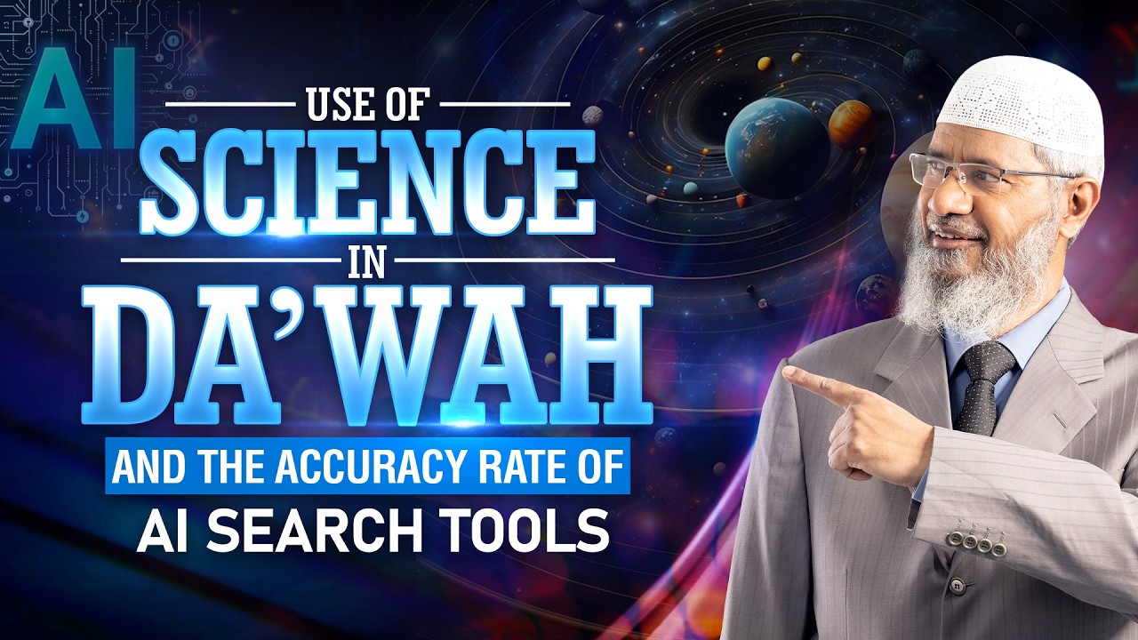Use of Science in Dawah and the Accuracy Rate of Ai Search Tools - Dr Zakir Naik